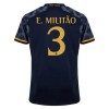 Camisola Real Madrid E. Militao 3 Homen Equipamento 2ª 23/24